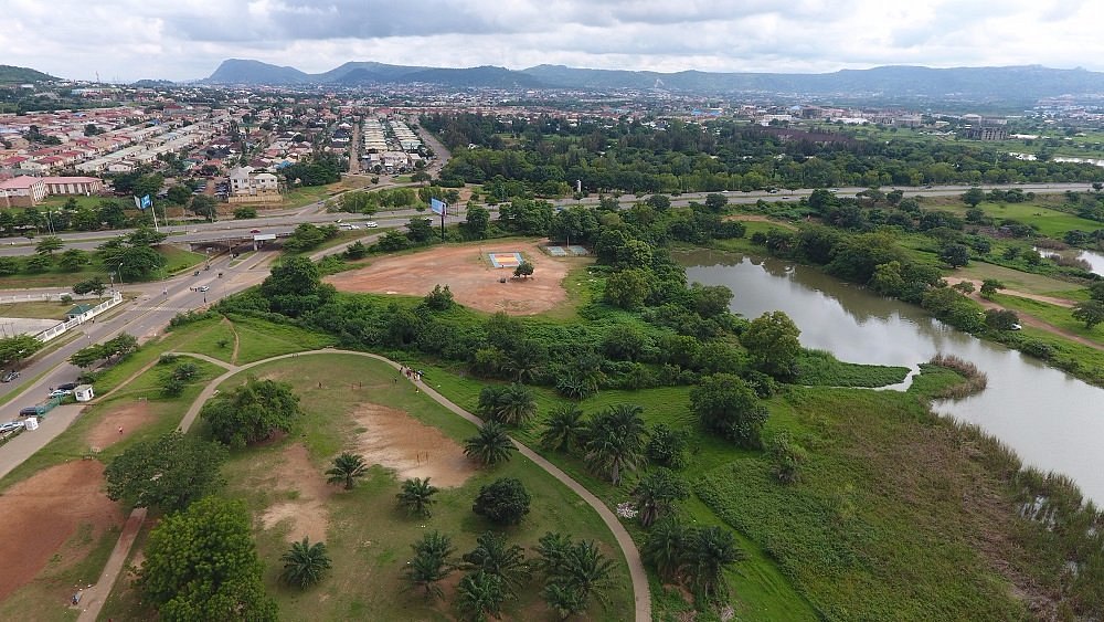 Jabi Lake and modern Abuja skyline